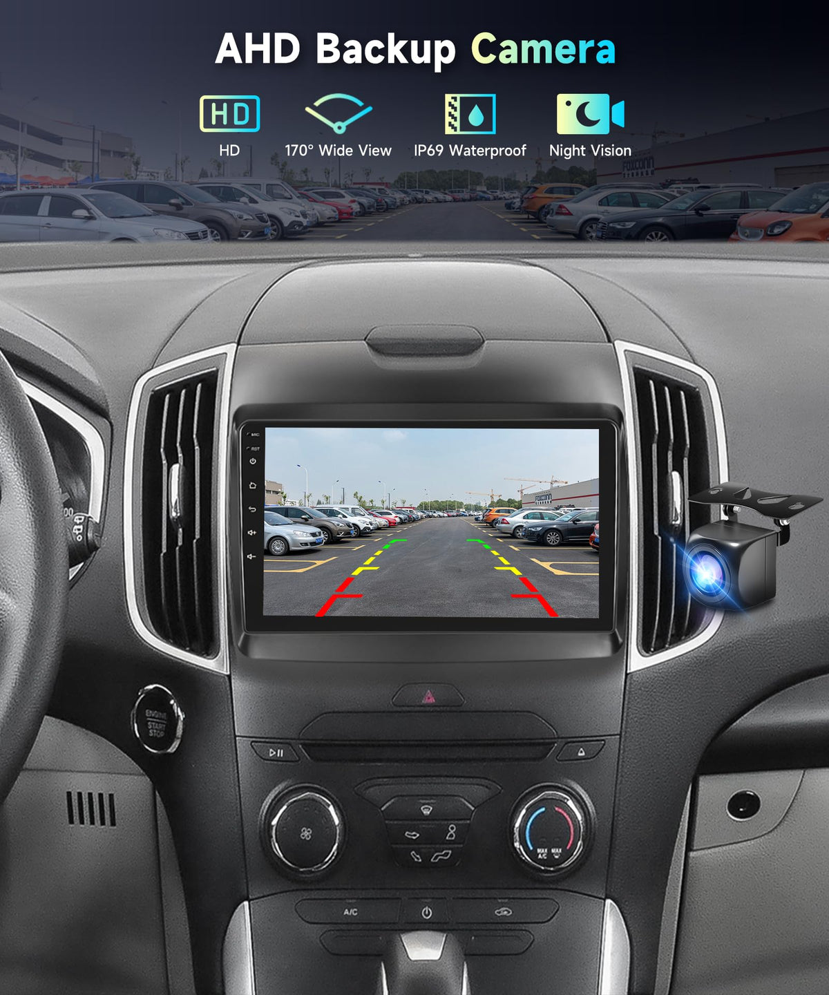 MAHVEC IPS touchscreen with toughened glass and 26 UIs for responsive control