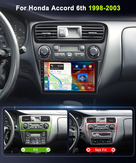MAHVEC wireless CarPlay and Android Auto on 9-inch IPS touchscreen