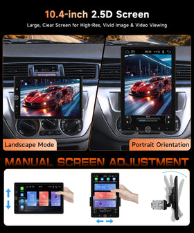 MAHVEC wireless CarPlay and Android Auto enable hands free use and on road navigation