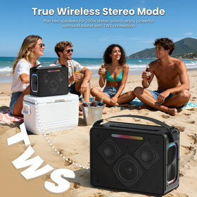 Maidsonic held in one hand showing scale, proves portable and travel-ready