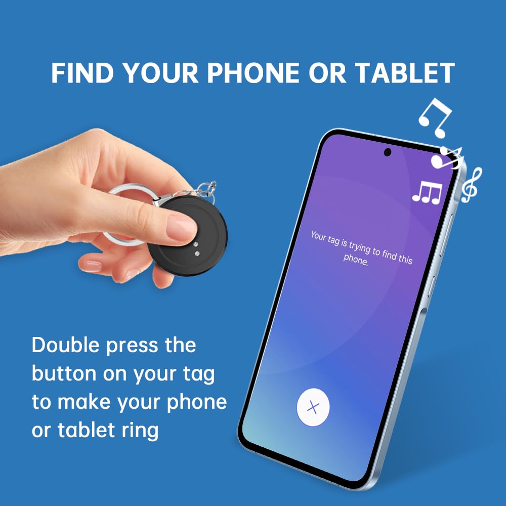 MaiLv SmartTag open with CR2032 battery demonstrating easy replacement benefit