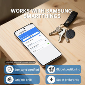MaiLv SmartTag close-up of texture and seal highlighting durability benefit