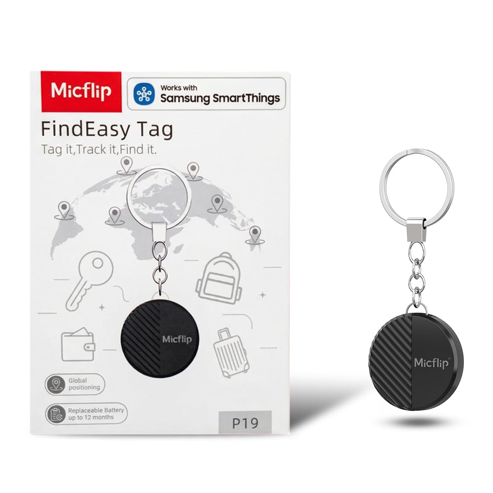 MaiLv SmartTag front view showing compact design and easy attachment benefit