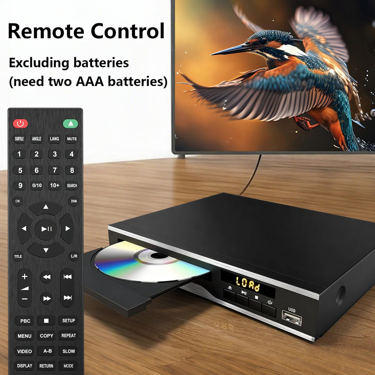 MAITE Balance supports regional discs and multiple formats on screen.