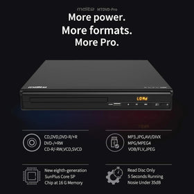 Maite all region DVD player that accepts diverse discs
