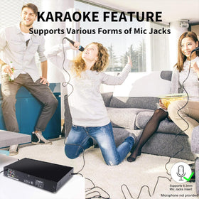 Maite remote control included for easy navigation