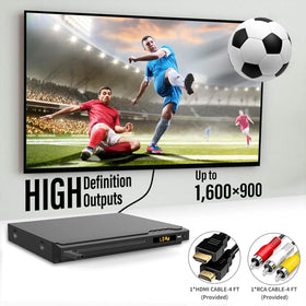 Maite all-region DVD player region-free for global viewing.