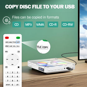 MAITE device includes a remote control for convenient operation from the couch.