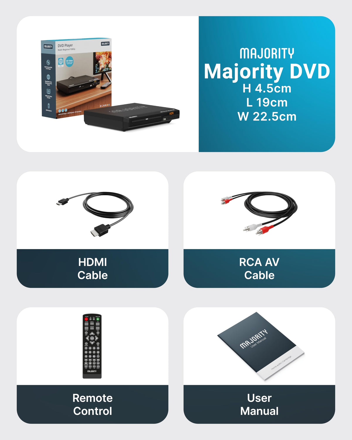 MAJORITY USB port in use playing media from flash drive for easy playback