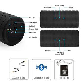 Maketheone compact, lightweight unit is easy to carry on runs or hikes.