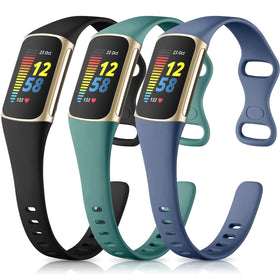 Maledan Charge 5 black band for daily wear and workouts