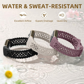 Maledan adjustable hole design fits wrists from 5.5 to 8.2 inches.