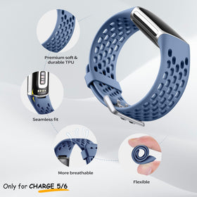 Maledan Charge 5 band with secure buckle for workouts