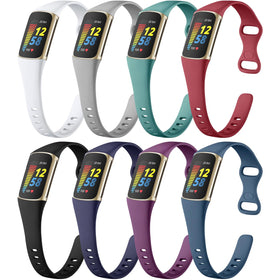 Maledan Charge 5/6 black silicone band for all-day comfort