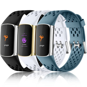 Maledan Charge 5/6 black band close-up for secure, daily wear.