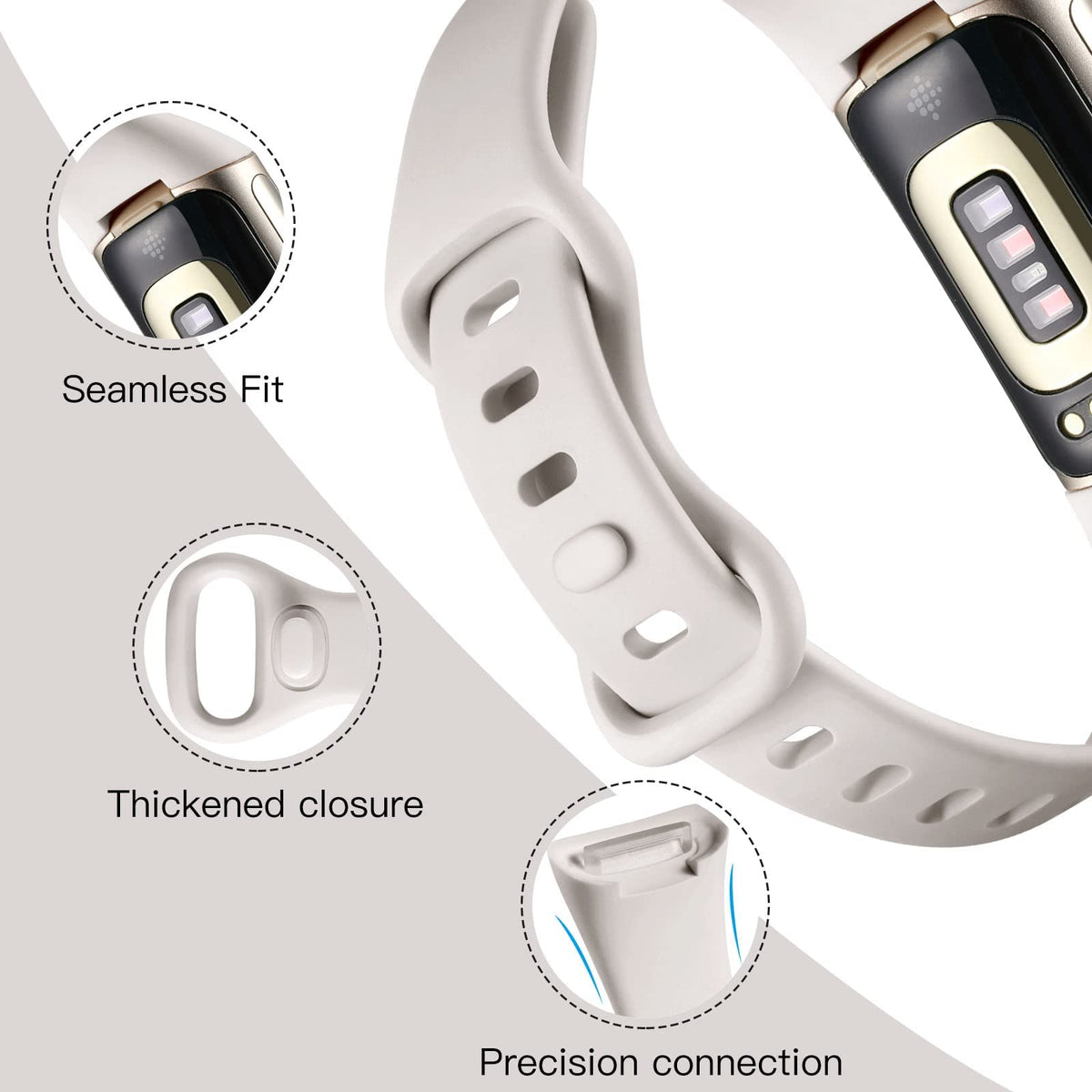 Maledan Charge 5 buckle detail close-up, integrated closure for a sleek look.