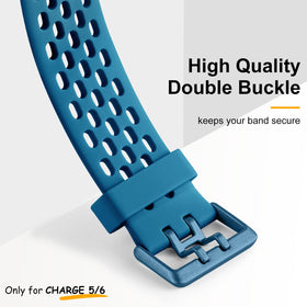 Maledan Charge 5 green band close-up highlighting lightweight, sweat-wicking material for active wear
