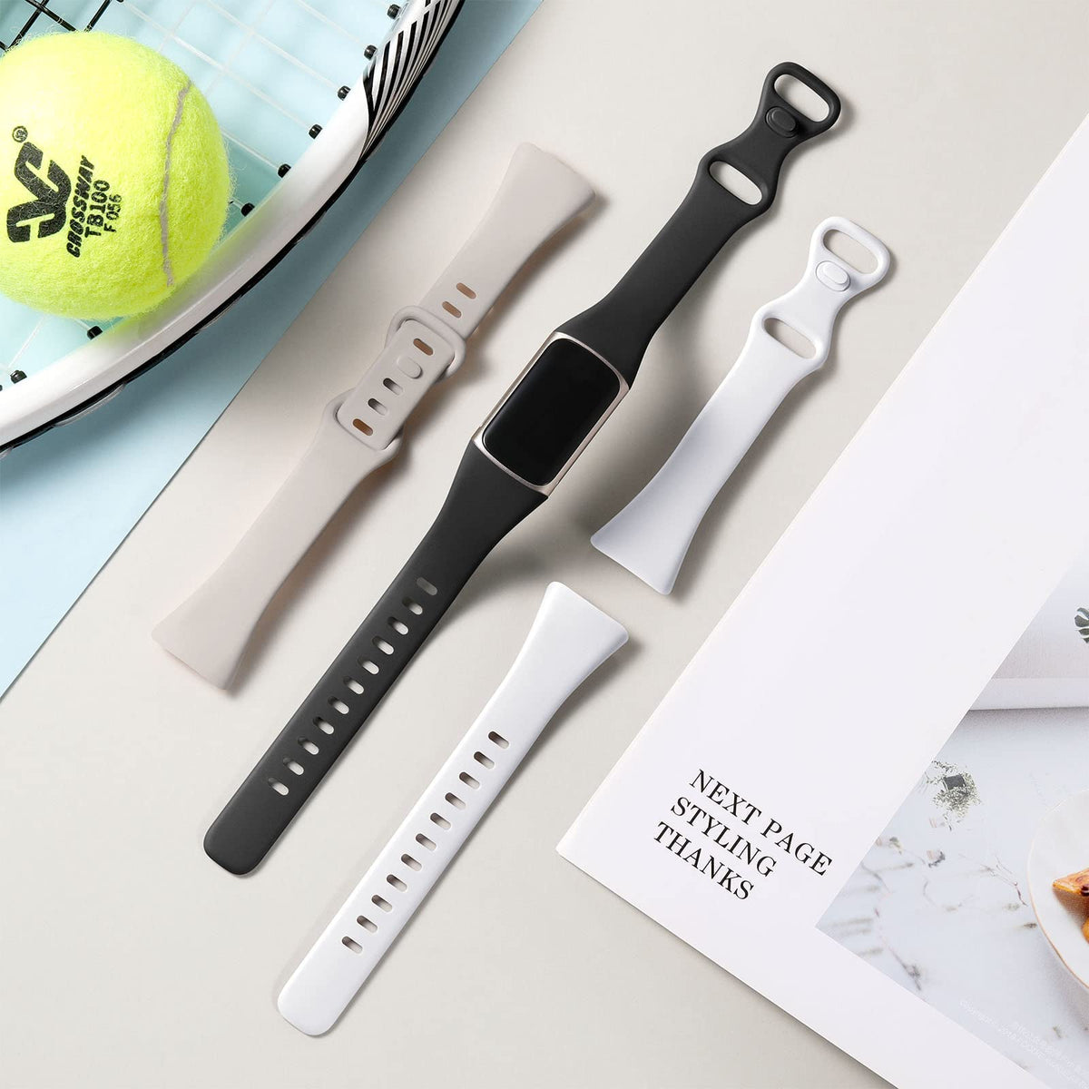 Maledan Charge 5 sweat-proof band close-up, gym-ready.