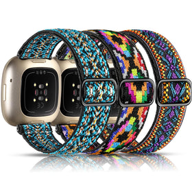 Maledan elastic band on Versa 3 and Sense for a secure, comfortable wear