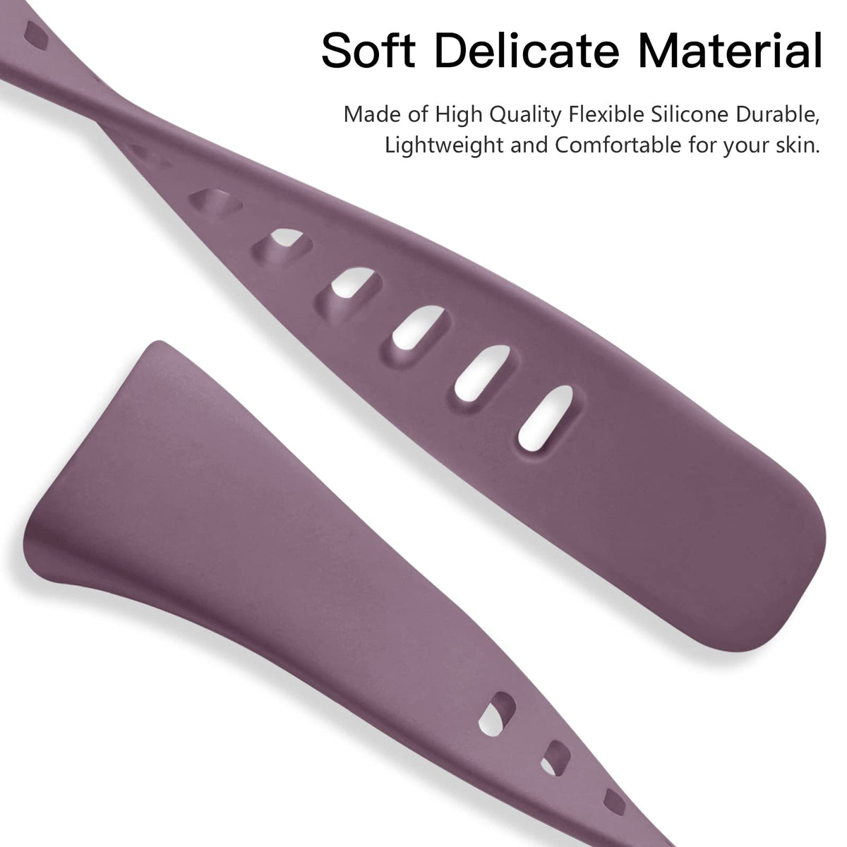 Maledan slim band buckle-detail, secure and easy to install.