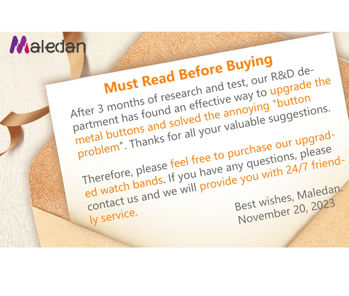 Maledan small size fits 130-180mm wrists for a snug feel.