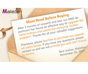Maledan small size fits 130-180mm wrists for a snug feel.