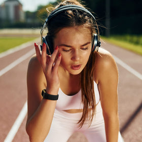 Washable and quick-dry band ideal for gym sessions
