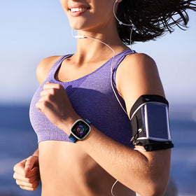 Maledan waterproof sweatproof band supports swimming, running, and everyday workouts.
