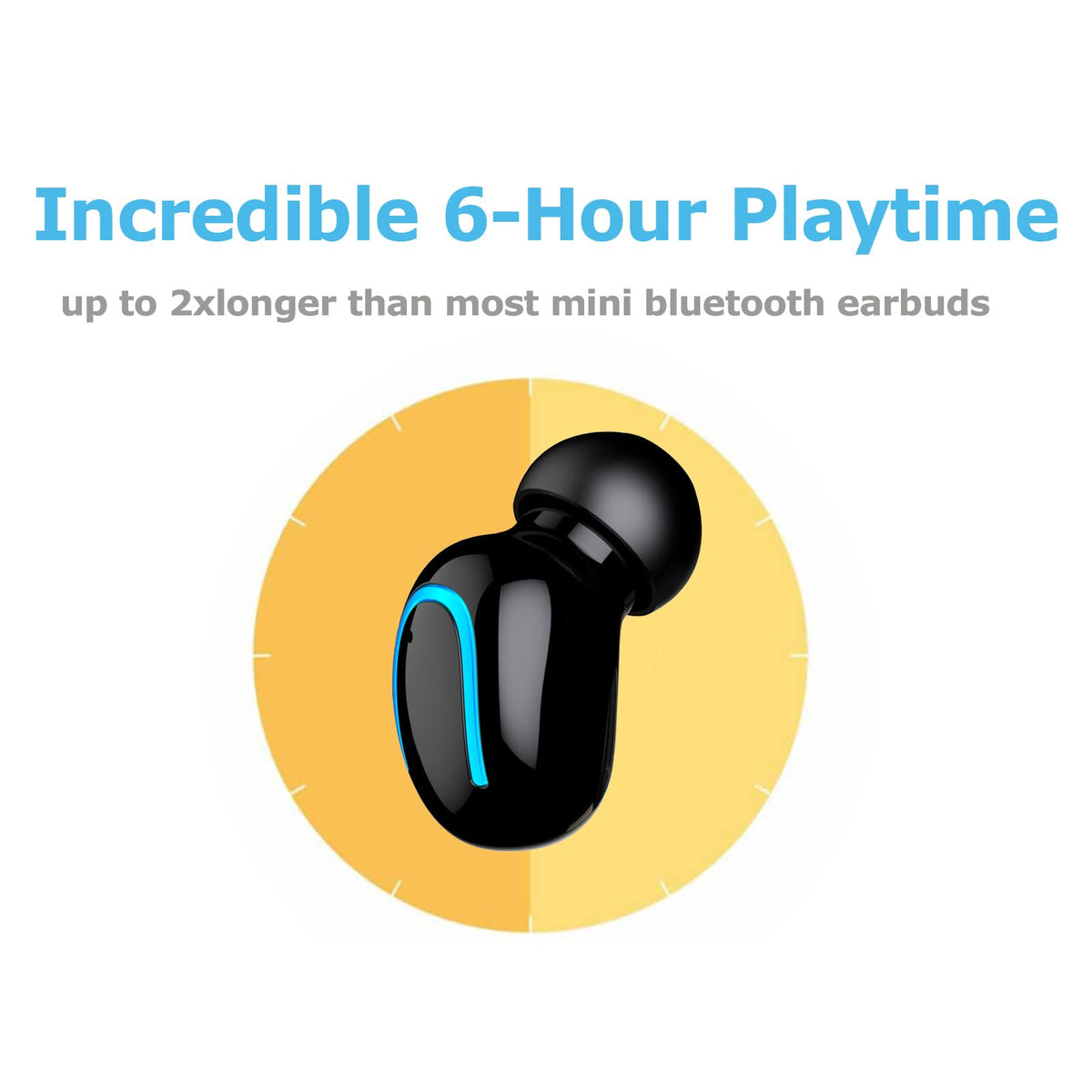 MALIHOO Q30 earbud button-control interface for easy use
