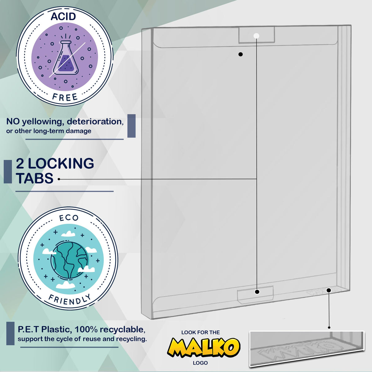 MALKO universal-fit sleeves accommodate boutique and mainstream titles for versatile protection