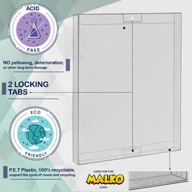 MALKO universal-fit sleeves accommodate boutique and mainstream titles for versatile protection