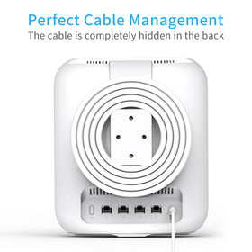 Mamerry eero Max 7 wall mount cable hide keeps cords behind device