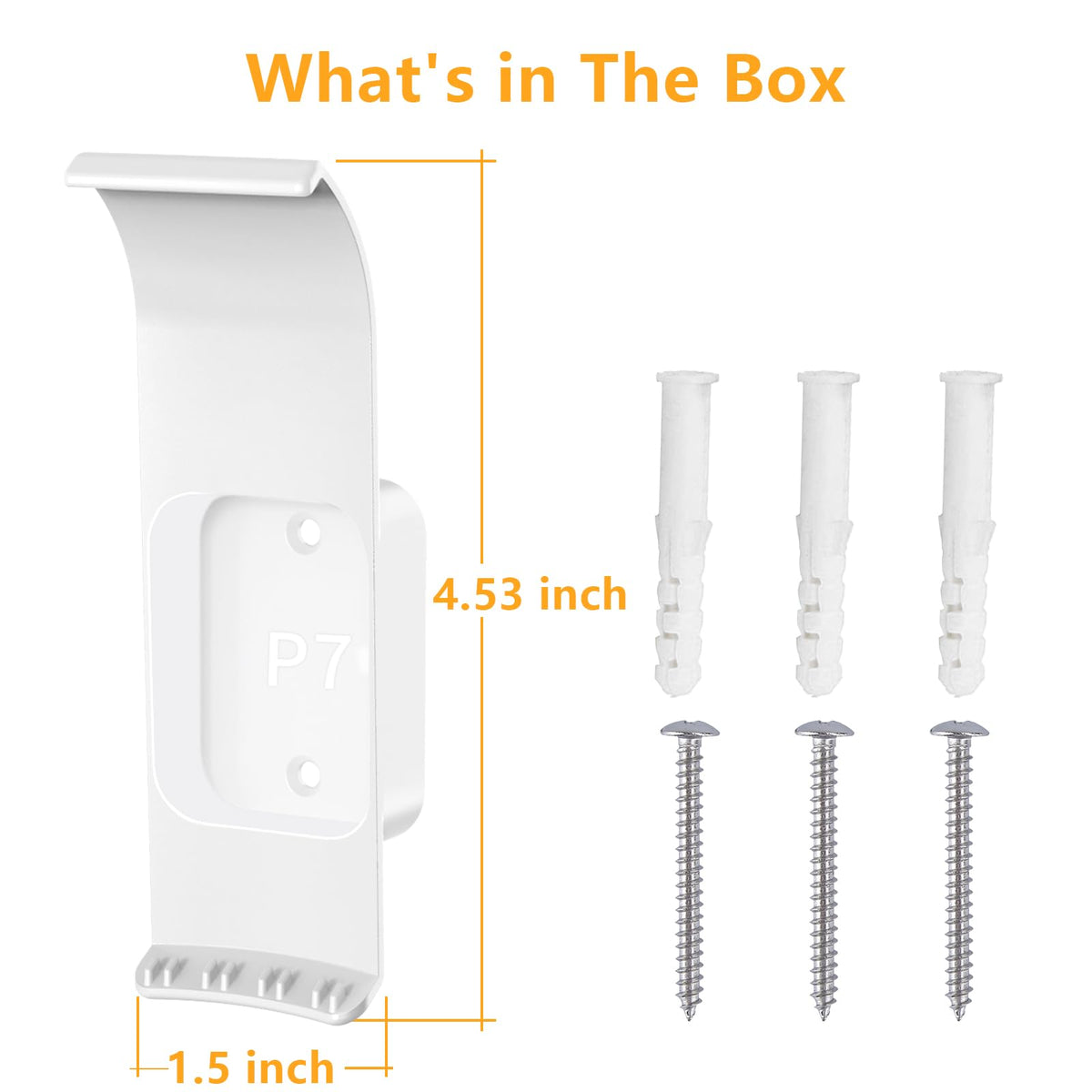 Compact packaging includes mount and hardware for eero Pro 7 installation.