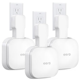 Mamerry eero wall mount vertical bracket front view for tidy wires