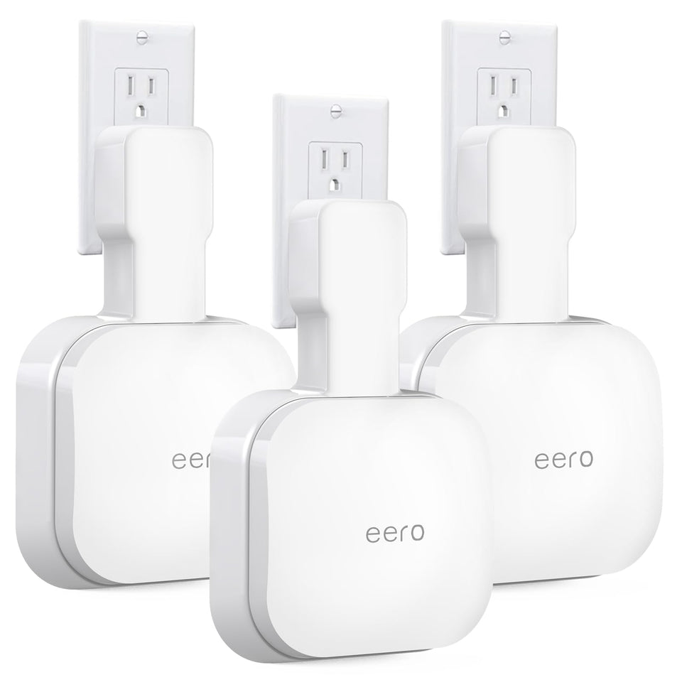 Mamerry eero wall mount vertical bracket front view for tidy wires