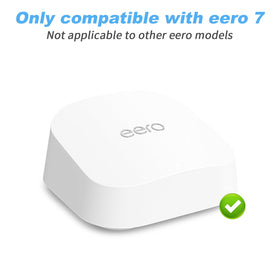 Mamerry eero 7 wall mount with cable management hides messy wires.