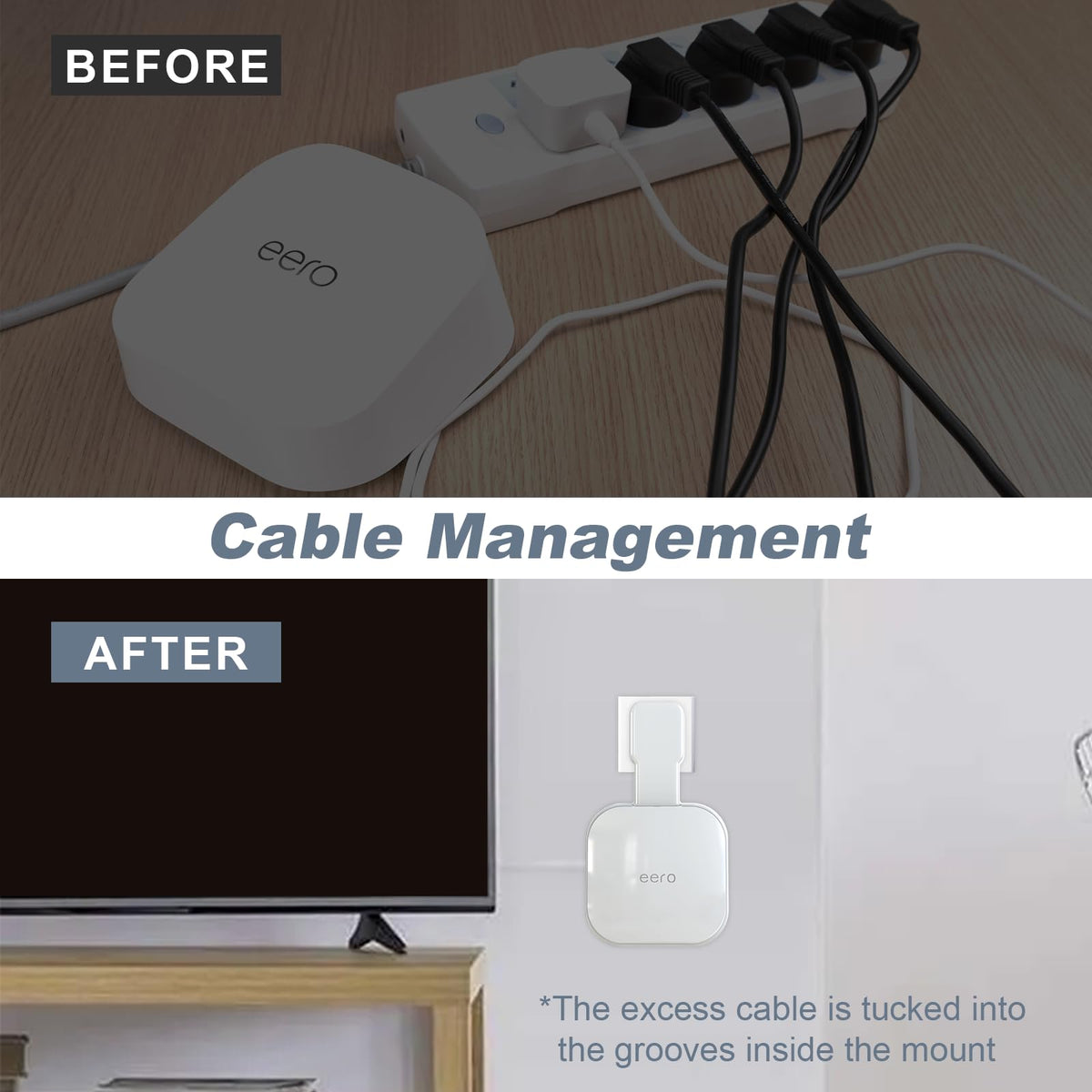 Mamerry eero 7 wall mount compatibility designed for eero 7.