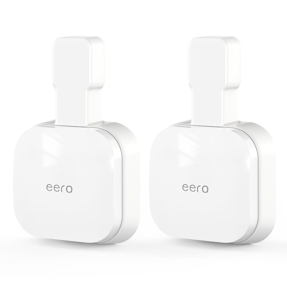 Mamerry eero 7 wall mount vertical design keeps router off desks and organized.