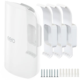 Mamerry front view showing eero Pro 7 mounted neatly and saving surface space