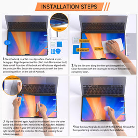 Installation kit supports precise placement on MacBook Pro 14.