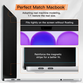 Ideal for open offices and universities for personal data protection.