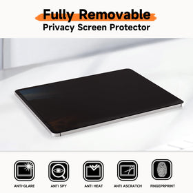 Mamol privacy screen maintains high definition while protecting sensitive information in meetings.