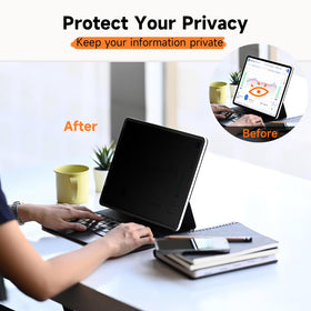 Mamol nano absorption close-up shows microlouvers protecting privacy at viewing angles.