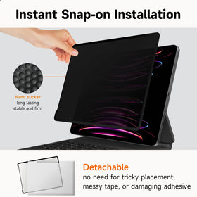 Mamol bubble-free installation on iPad 10.2 privacy screen