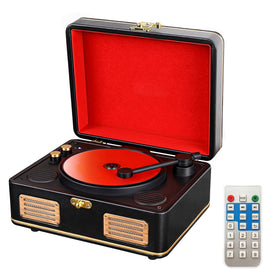 MANAYO Bluetooth CD Player with long-lasting battery for travel and home use.