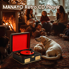 MANAYO Compact design fits desks and shelves in any space.