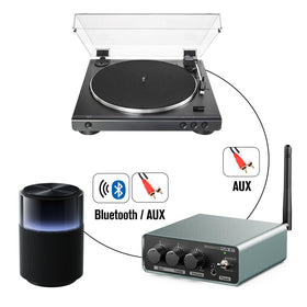 MANAYO PM5BT antenna and shielding for stable wireless range and quiet listening.