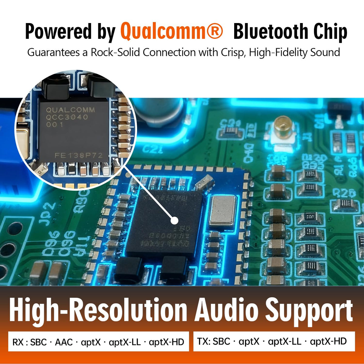 MANAYO PM6BT ground terminal reduces hum for cleaner sound.