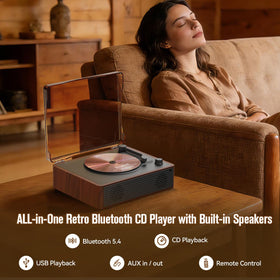 MANAYO X99 clear acrylic dust cover protects the CD lens during use.