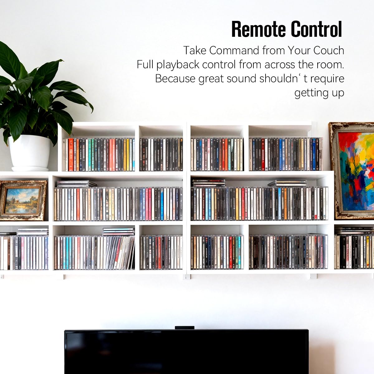 MANAYO X99 compact desktop setup fits neatly on desks and shelves.
